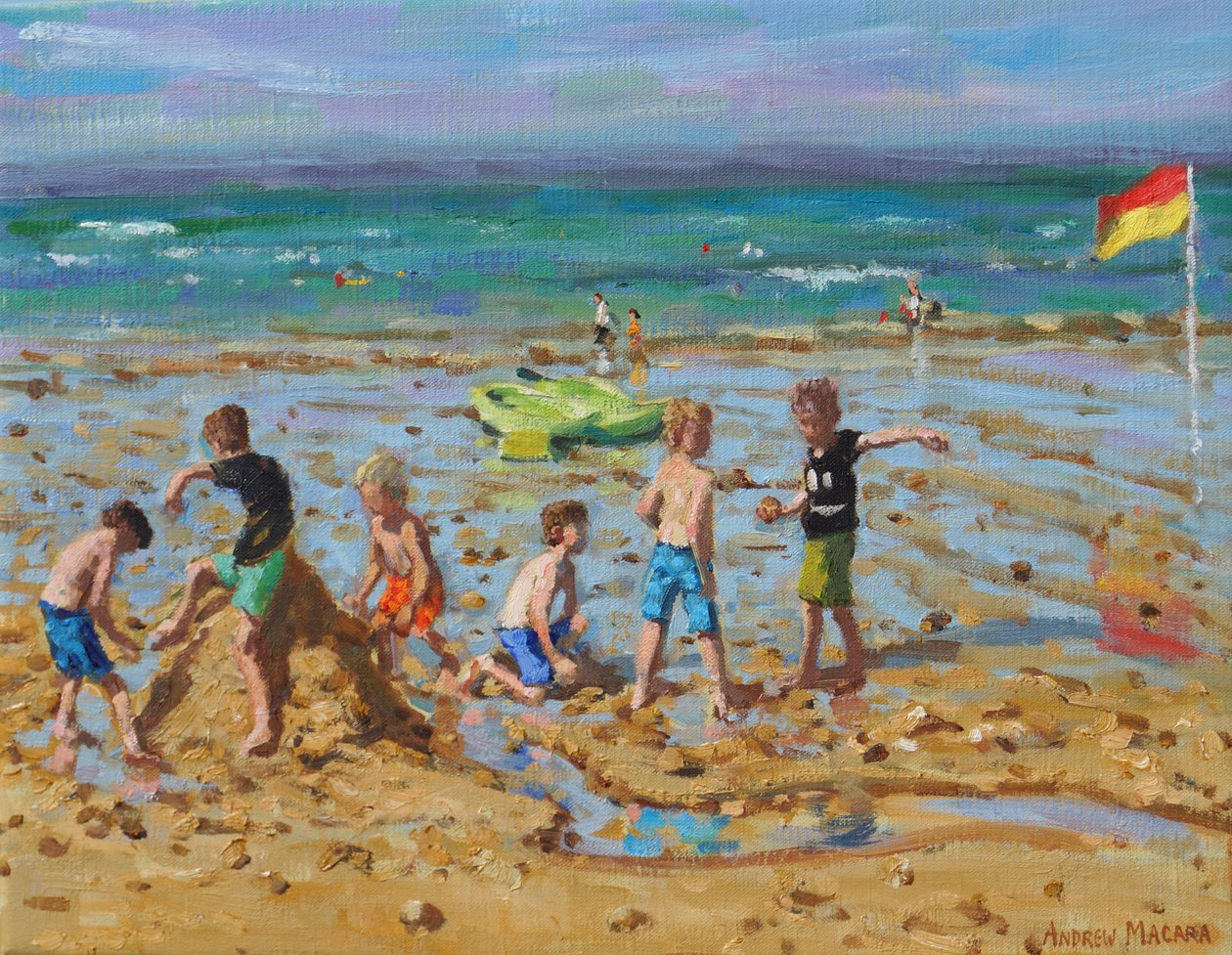 Die Sandburg, Wells-next-the-Sea, Norfolk von Andrew Macara