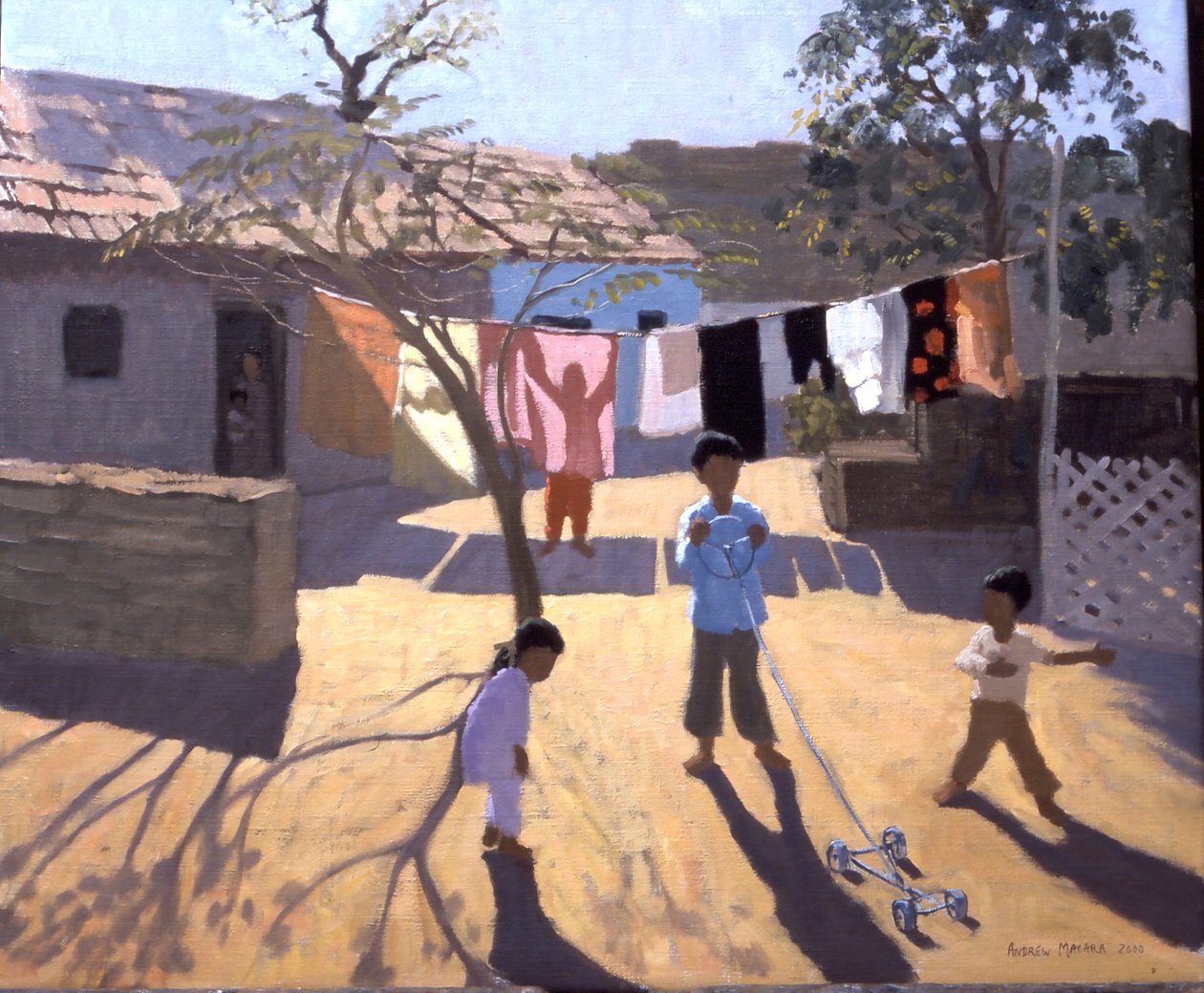Spielzeugauto, Gujarat, Indien von Andrew Macara