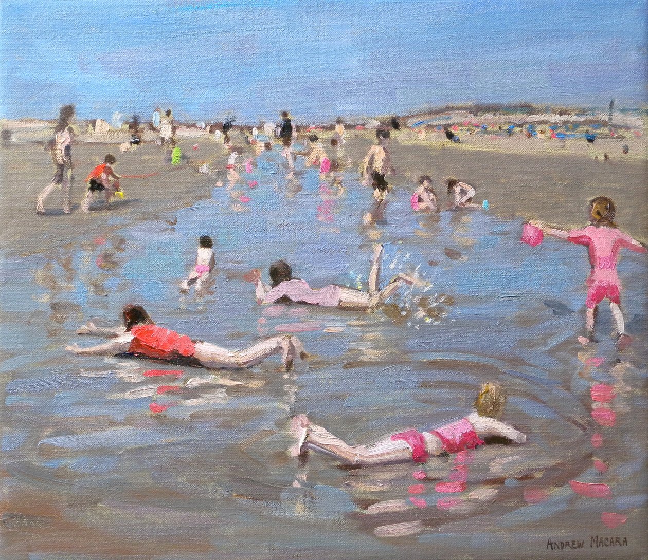 Nasse Sande, West Wittering von Andrew Macara