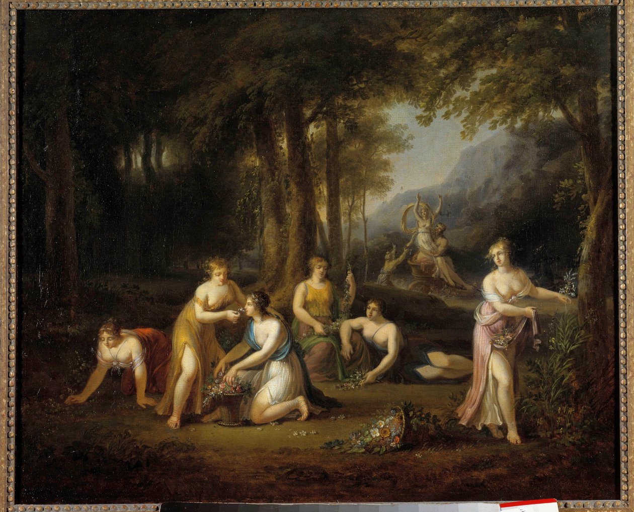 Pluto entführt Proserpina Gemälde von Angelica Kauffman (1740-1807) 18. Jahrhundert. Tours Museum der Schönen Künste von Angelica Kauffmann