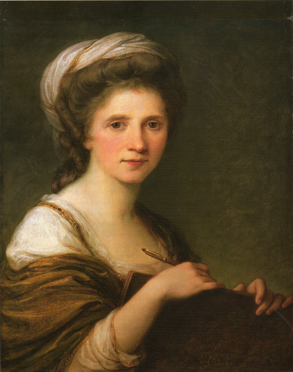 Selbstporträt von Angelica Kauffmann