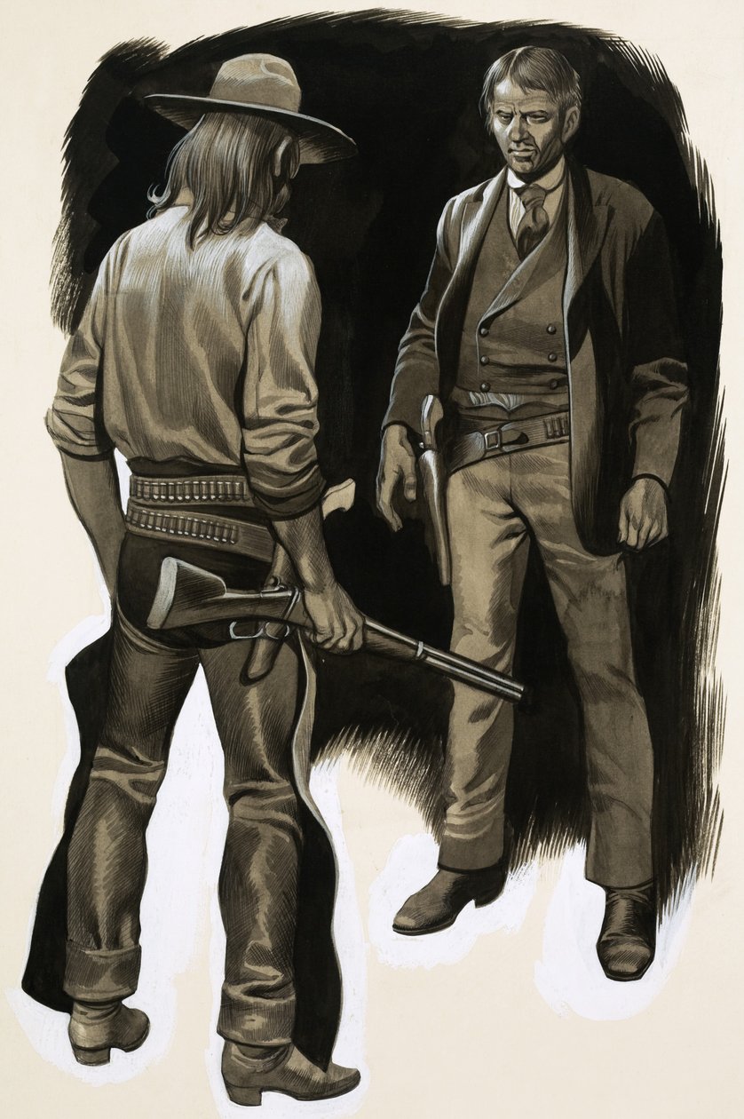 Commodore Perry Owens war der neue Sheriff von Holbrook, Arizona von Angus McBride