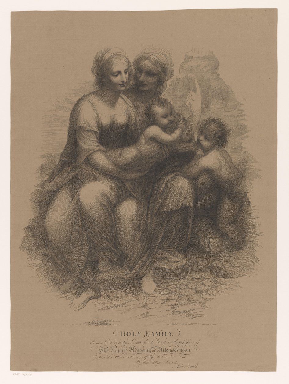 Heilige Familie mit Johannes dem Täufer und Elisabeth von Anker Smith