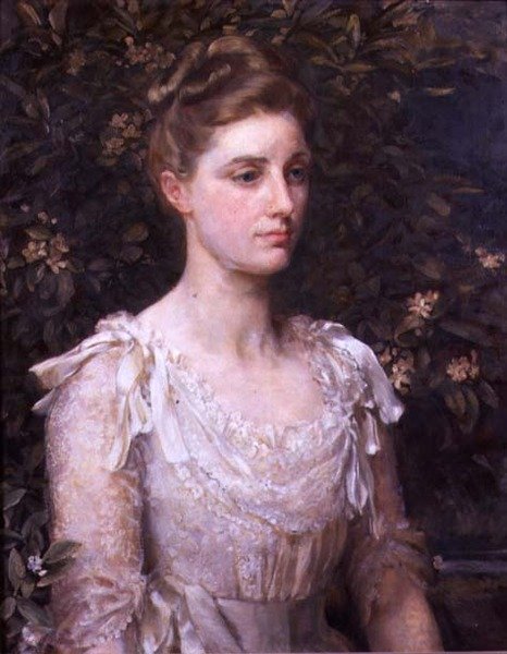 Porträt von Cecilia Farrer von Anna Lea Merritt