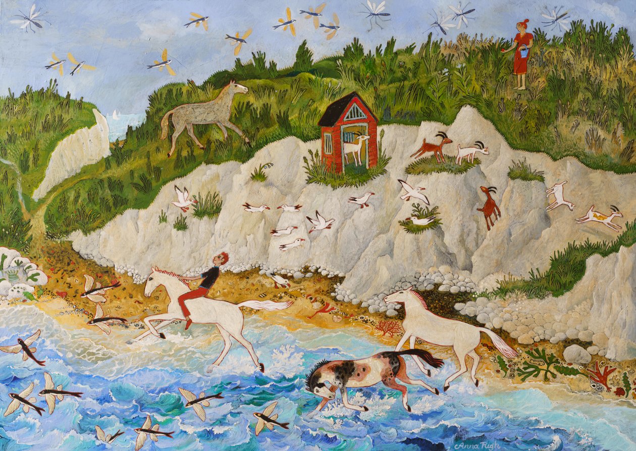 Fliegender Fisch von Anna Pugh