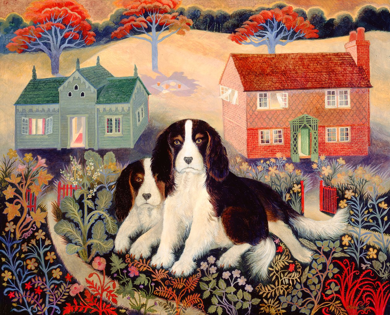 Spätes Picknick von Anna Pugh