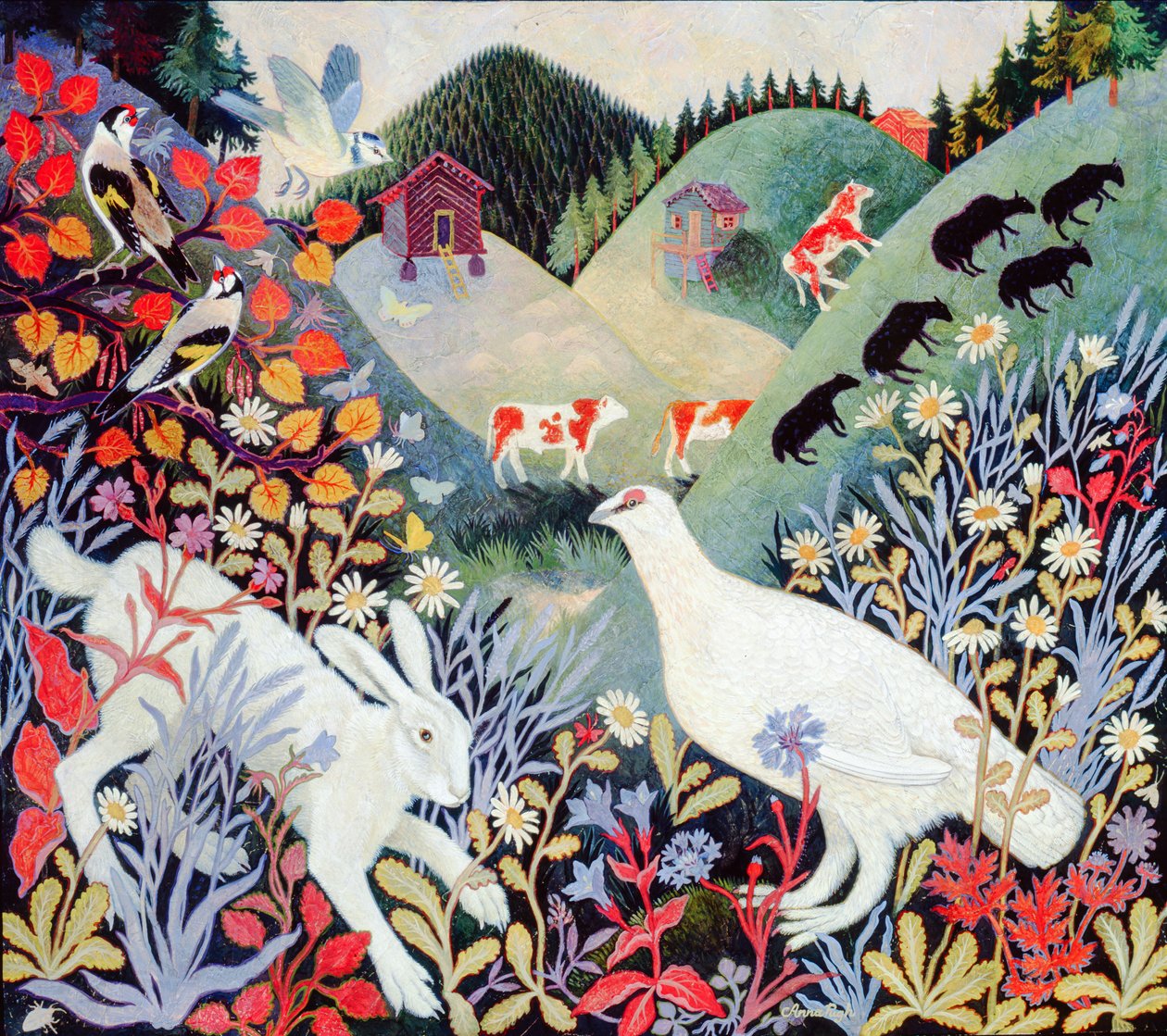 Bergsee von Anna Pugh