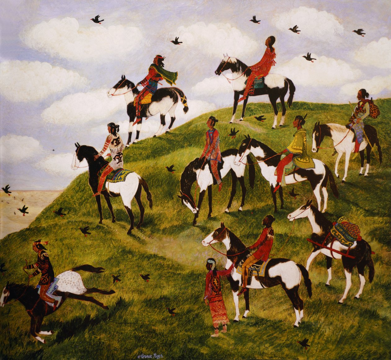 Nomaden, 2001 von Anna Pugh