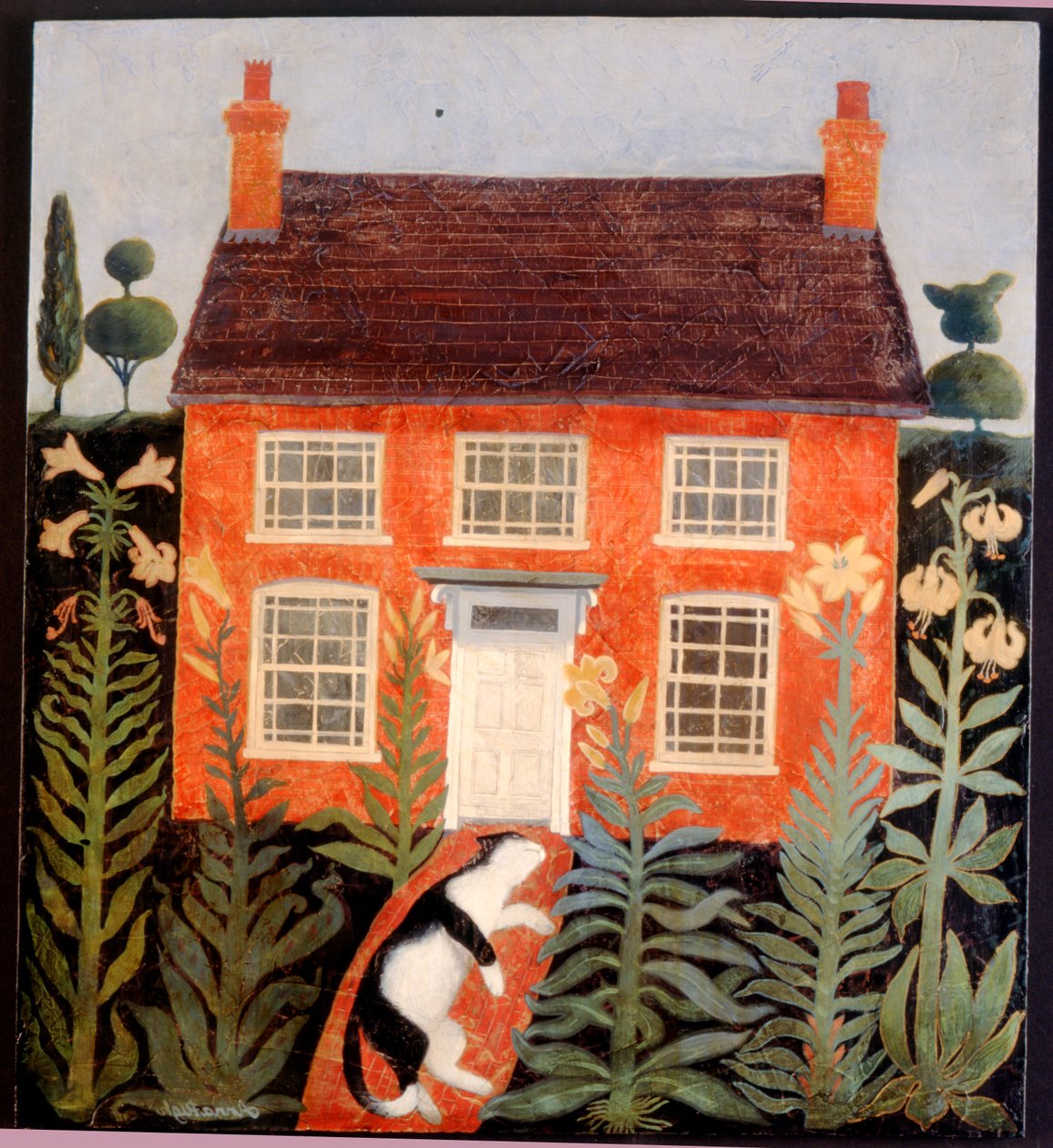 Schnurren auf dem Pfad von Anna Pugh