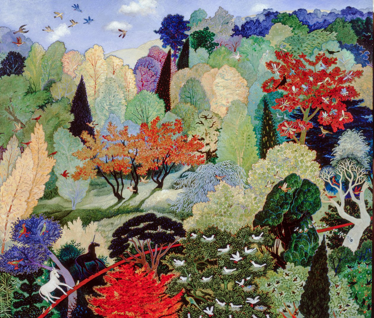 Der Nistbaum, 2007 von Anna Pugh