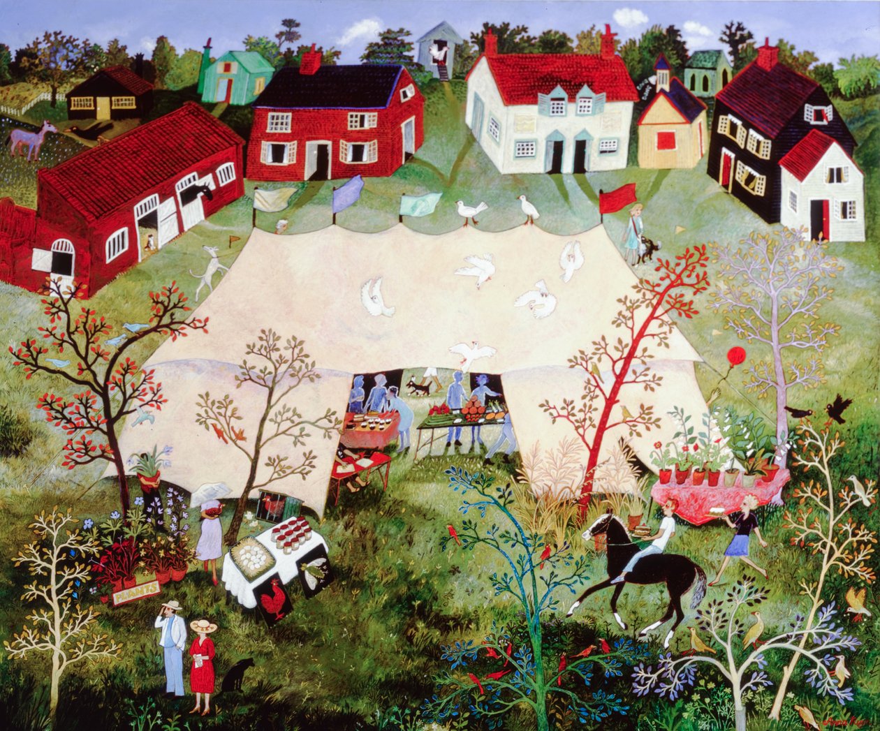 Warten auf den Pfarrer, 2010 von Anna Pugh