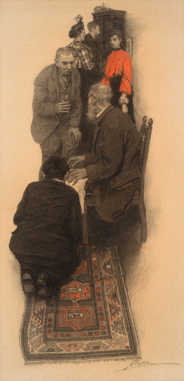Bestanden darauf, ihre Schuhe abzustauben... von Anna Whelan Betts