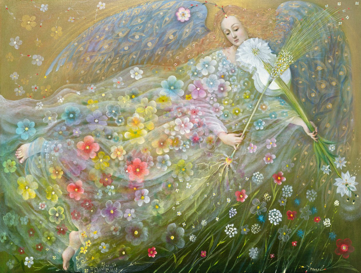 Engel des Weizens, 2018 von Annael Anelia Pavlova