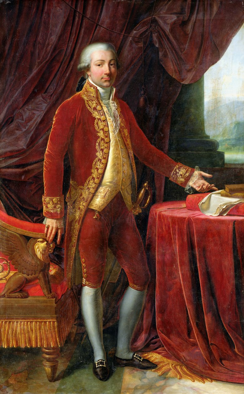 Porträt von Charles-Marie Bonaparte (1746-85) von Anne Louis Girodet de Roucy Trioson