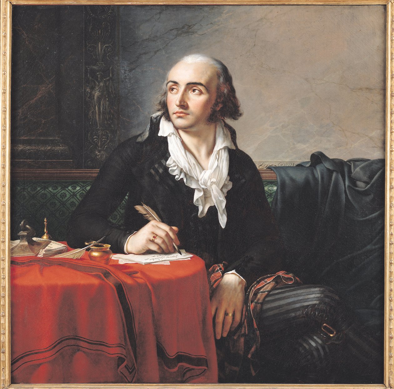 Porträt von Giuseppe Fravega (1763-1833) 1795 von Anne Louis Girodet de Roucy Trioson