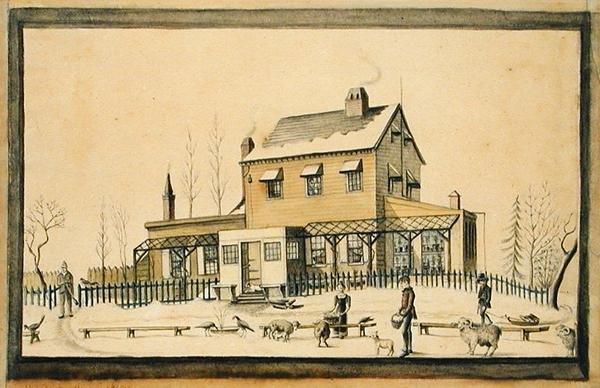 Angelica, Winter 1814 von Anne Marguerite Hyde de Neuville