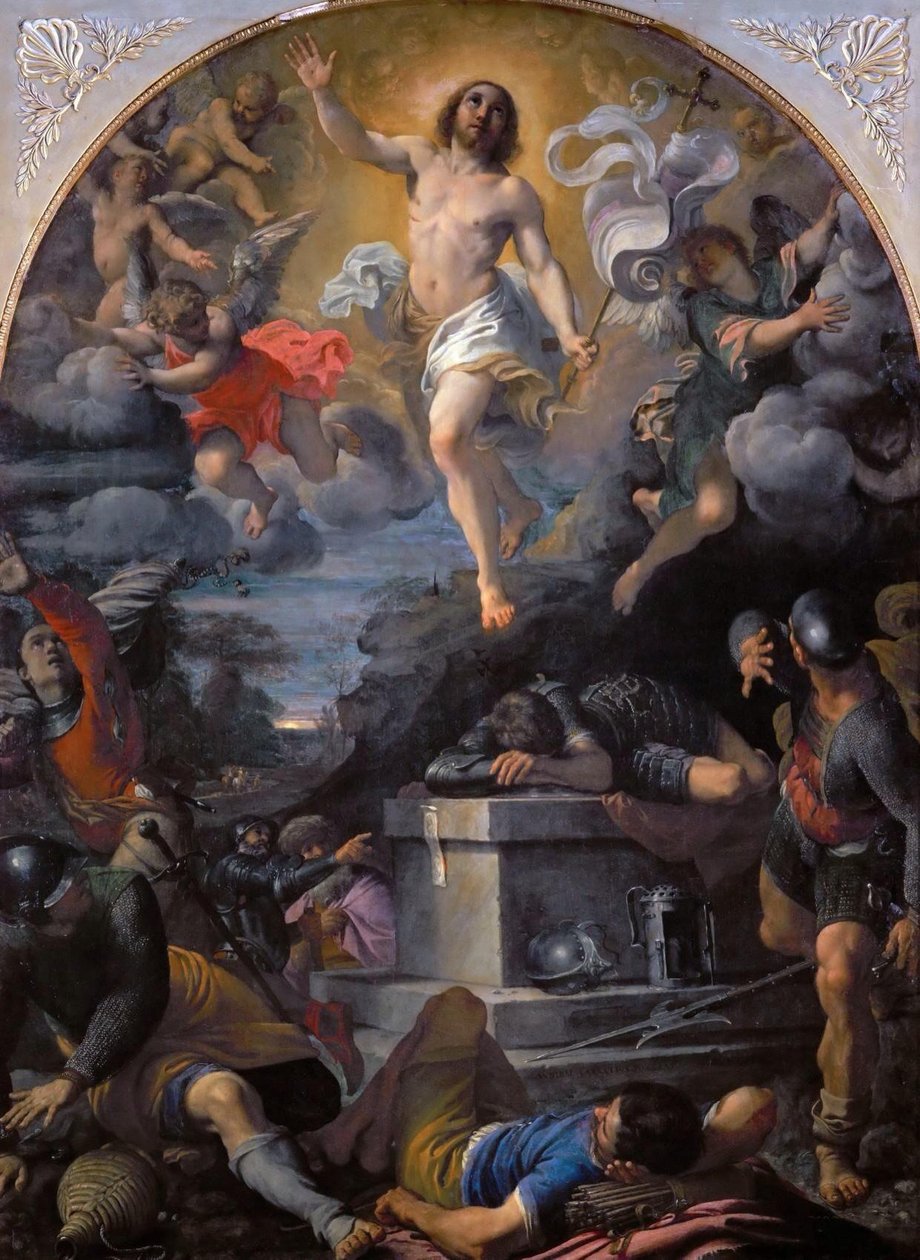 Die Auferstehung Christi von Annibale Carracci