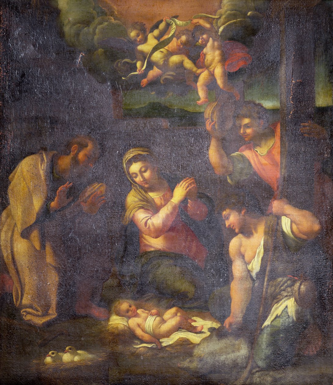 Anbetung der Hirten von Annibale (follower of) Carracci