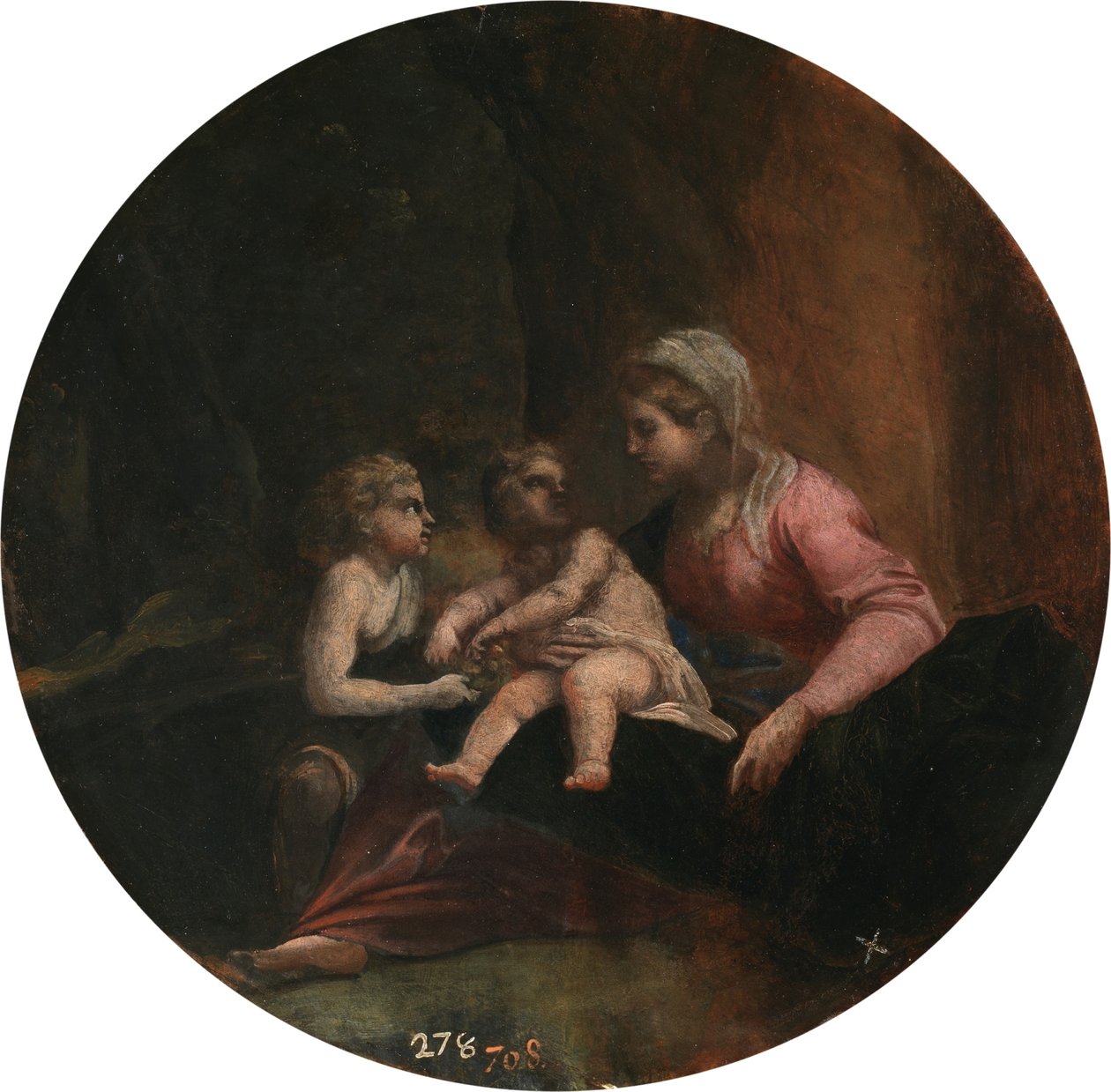 Die Jungfrau und das Kind mit dem kleinen Johannes dem Täufer, 1599 - 1600 von Annibale Carracci