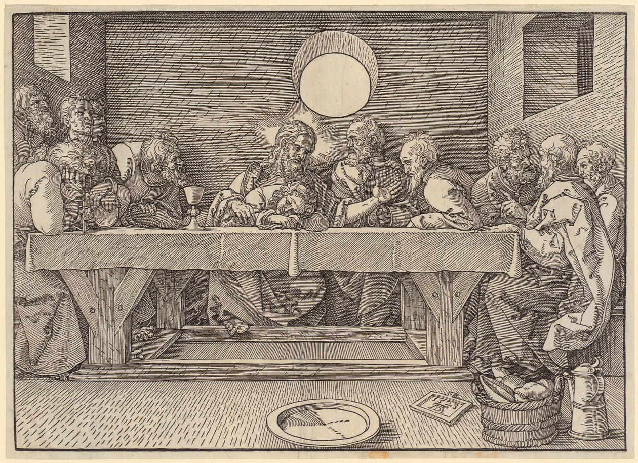 Heilige Familie von Annibale Carracci