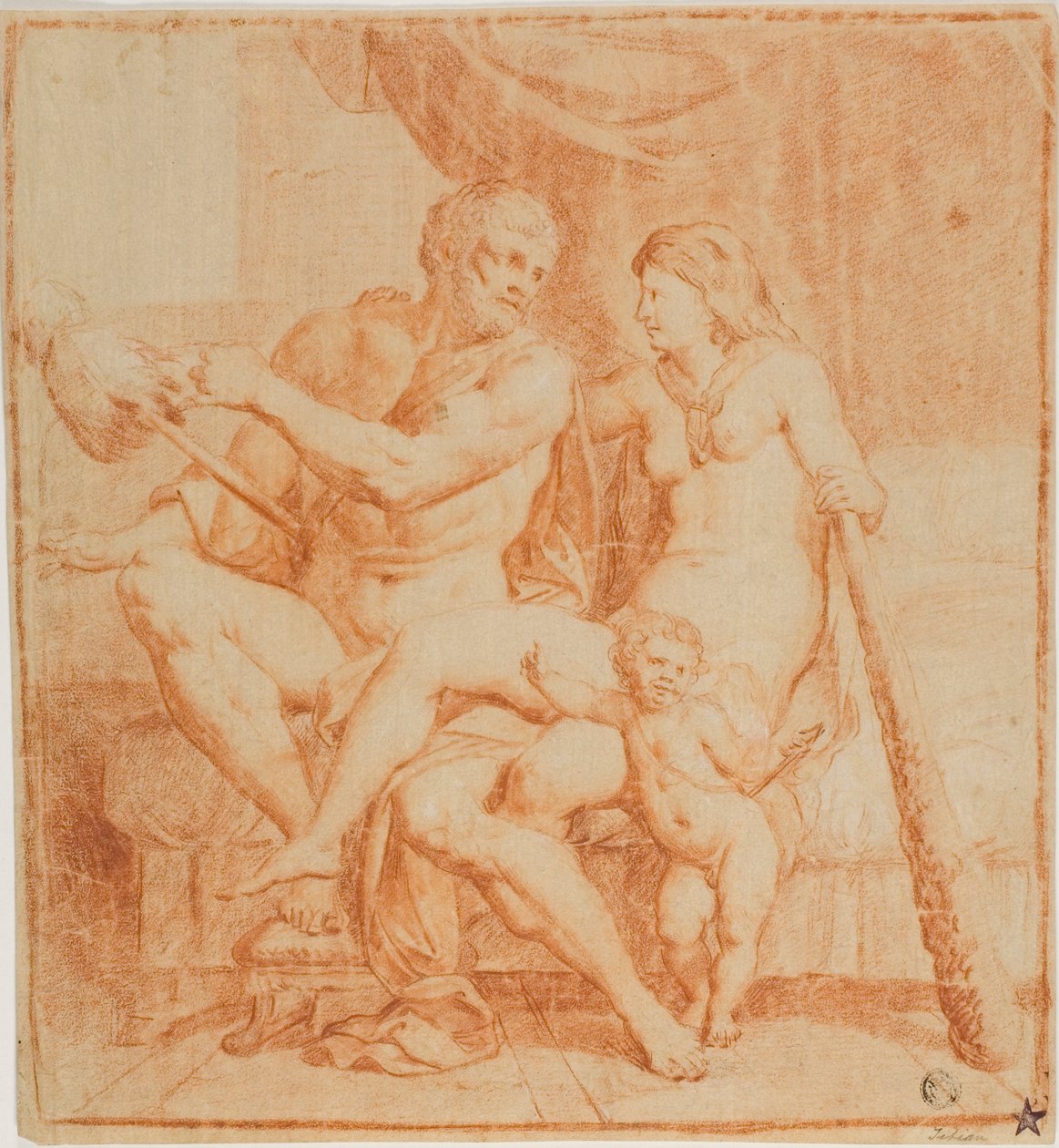 Herkules und Iole von Annibale Carracci