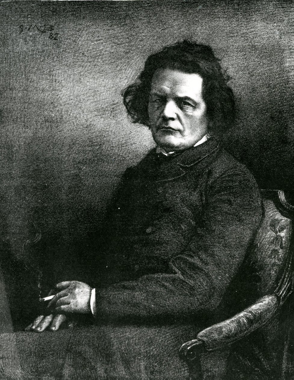 Porträt von Anton Rubinstein von Unbekannt Unbekannt