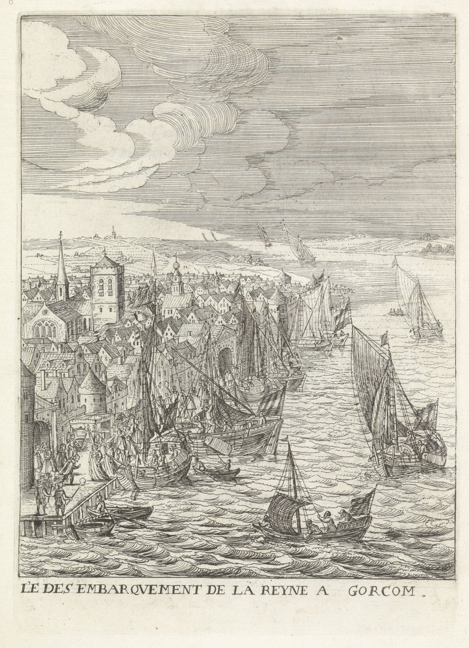 Ankunft von Maria de