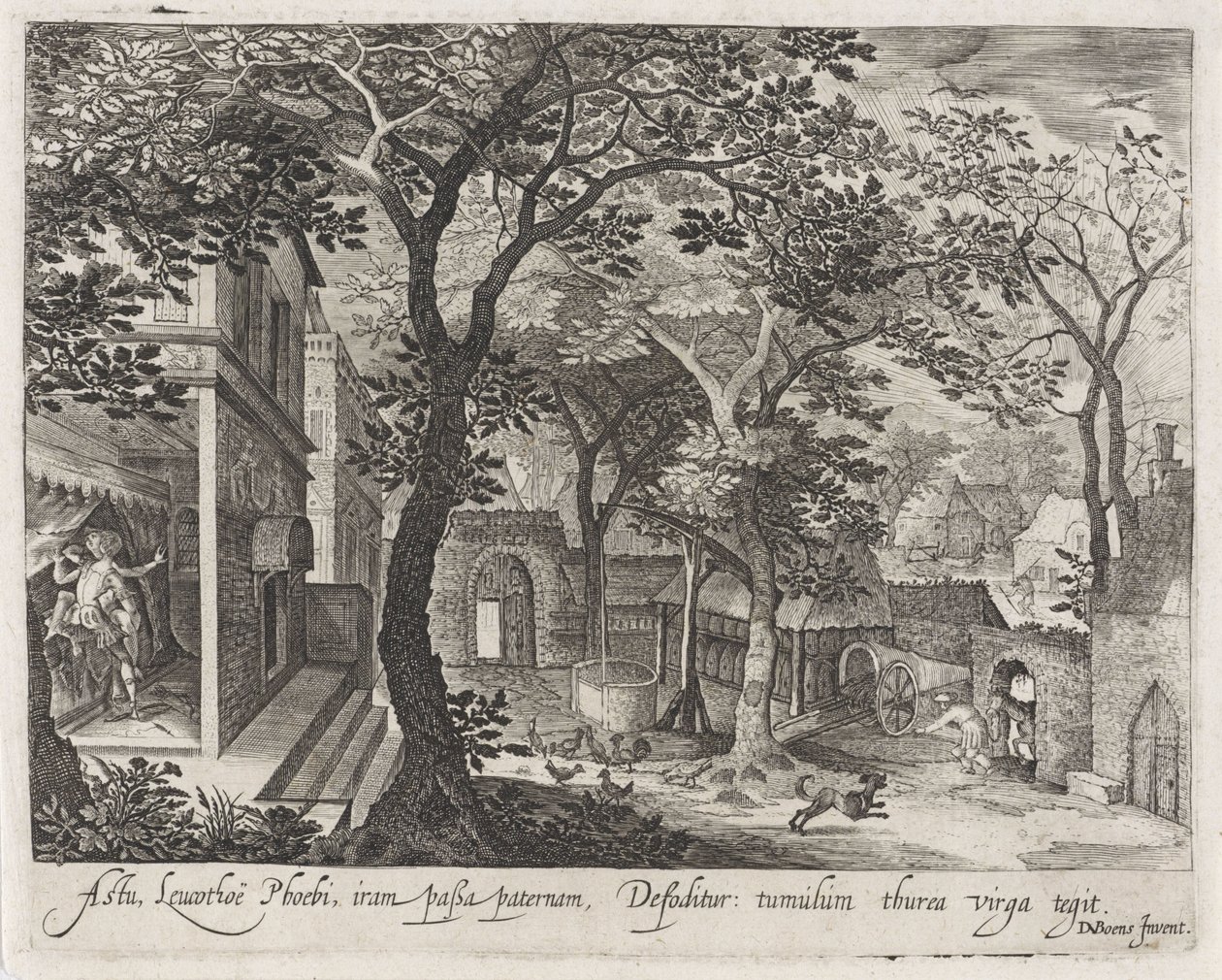 Apollo und Leucothea Szenen aus Ovids Metamorphosen (Serientitel) von Anonymous