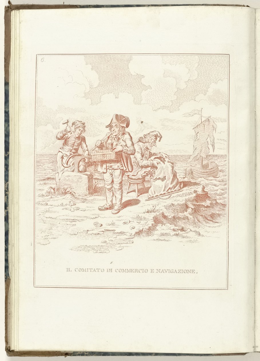 Komitee für Handel und Schifffahrt, 1795 von Anonymous