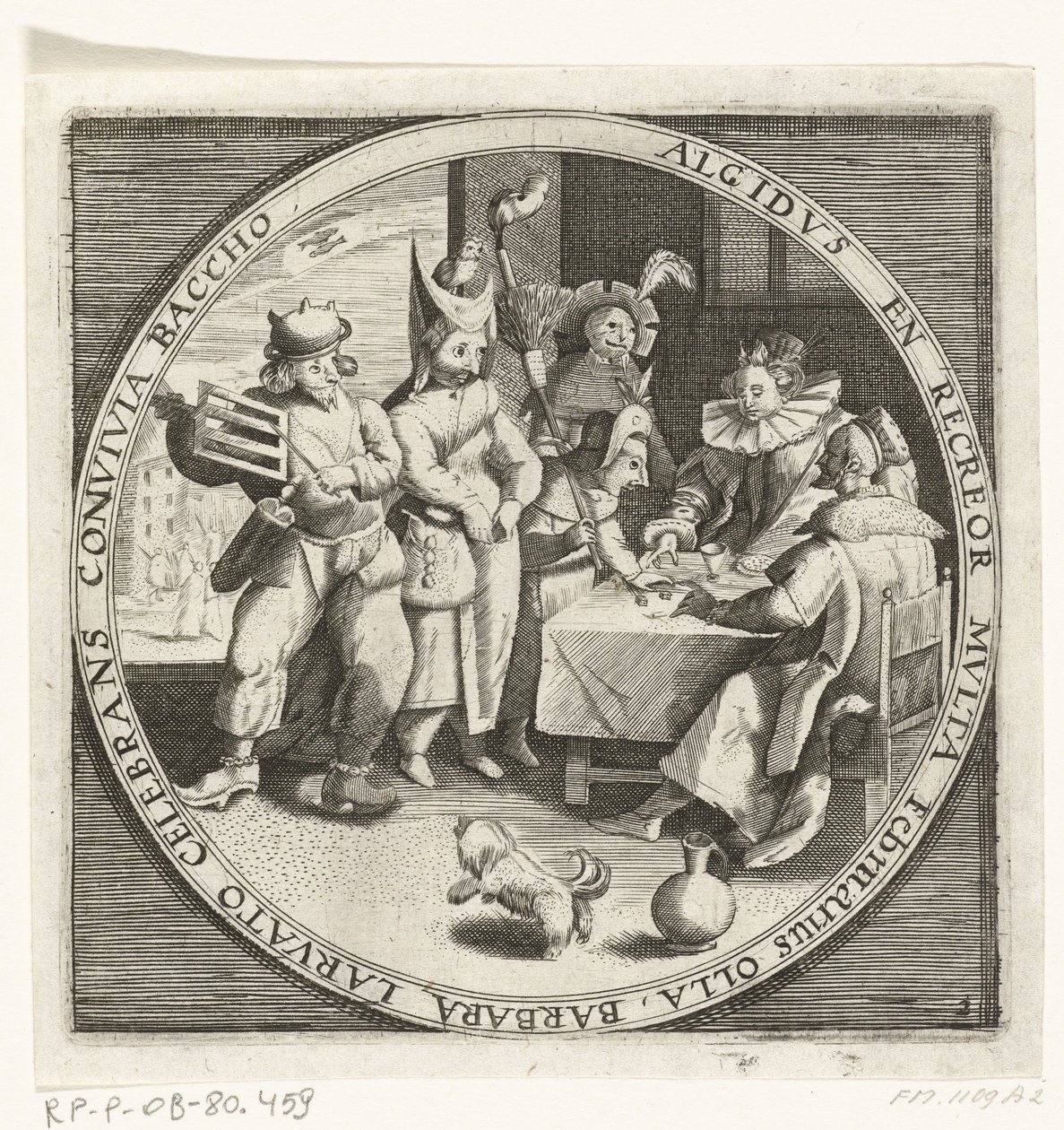 Der Monat Februar, Fastnacht, ca. 1600 von Anonymous