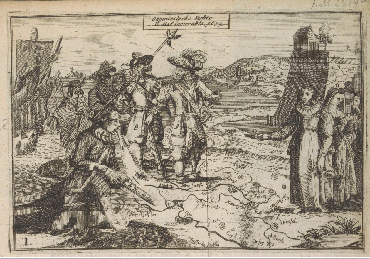De ongeneeselijke ziekte, 1673 von Anonymous