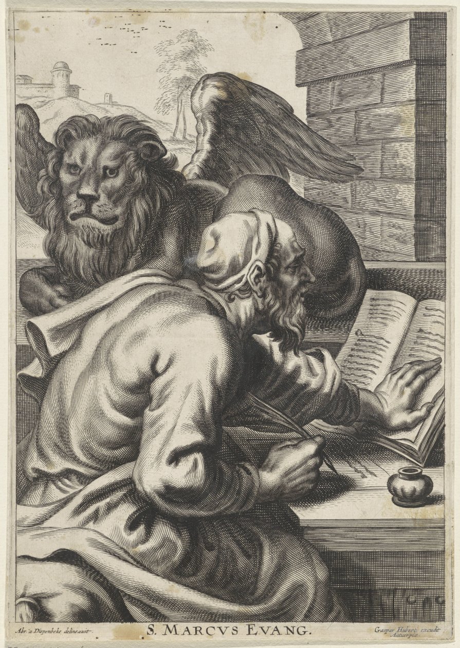 Evangelist Markus S. Marcus Evang (Titel auf Objekt) von Anonymous