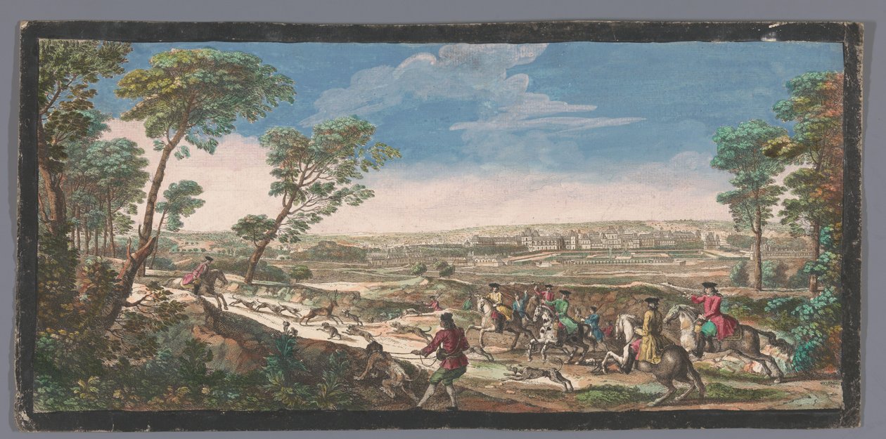 Ansicht des Palais de Fontainebleau von Anonymous