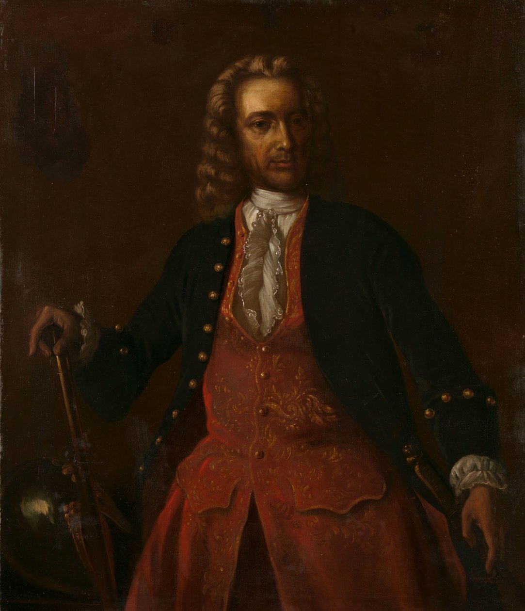 Jacob Mossel (1750-1761), Porträt von Jacob Mossel, Generalgouverneur der Niederländischen Ostindien-Kompanie von Anonymous