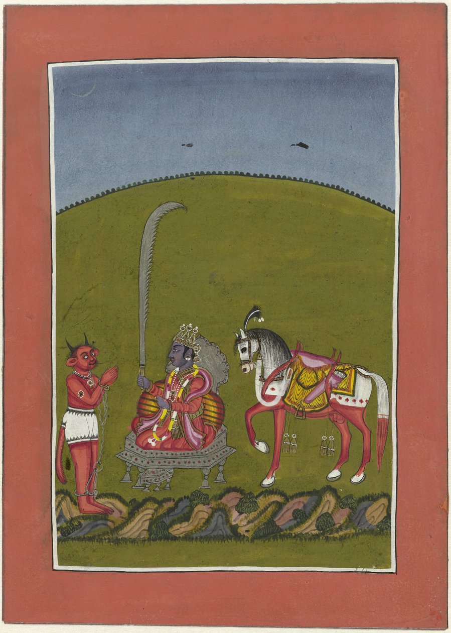 Kalki (die zukünftige Inkarnation von Vishnu) von Anonymous