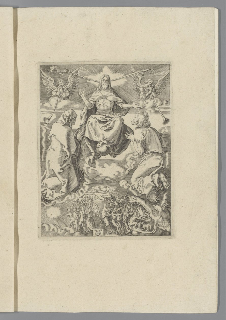 Jüngstes Gericht Die kleine Passion (Serientitel) Passio Christi Ab Alberto Durer Nurenburgensi Effigiata (Serientitel) von Anonymous