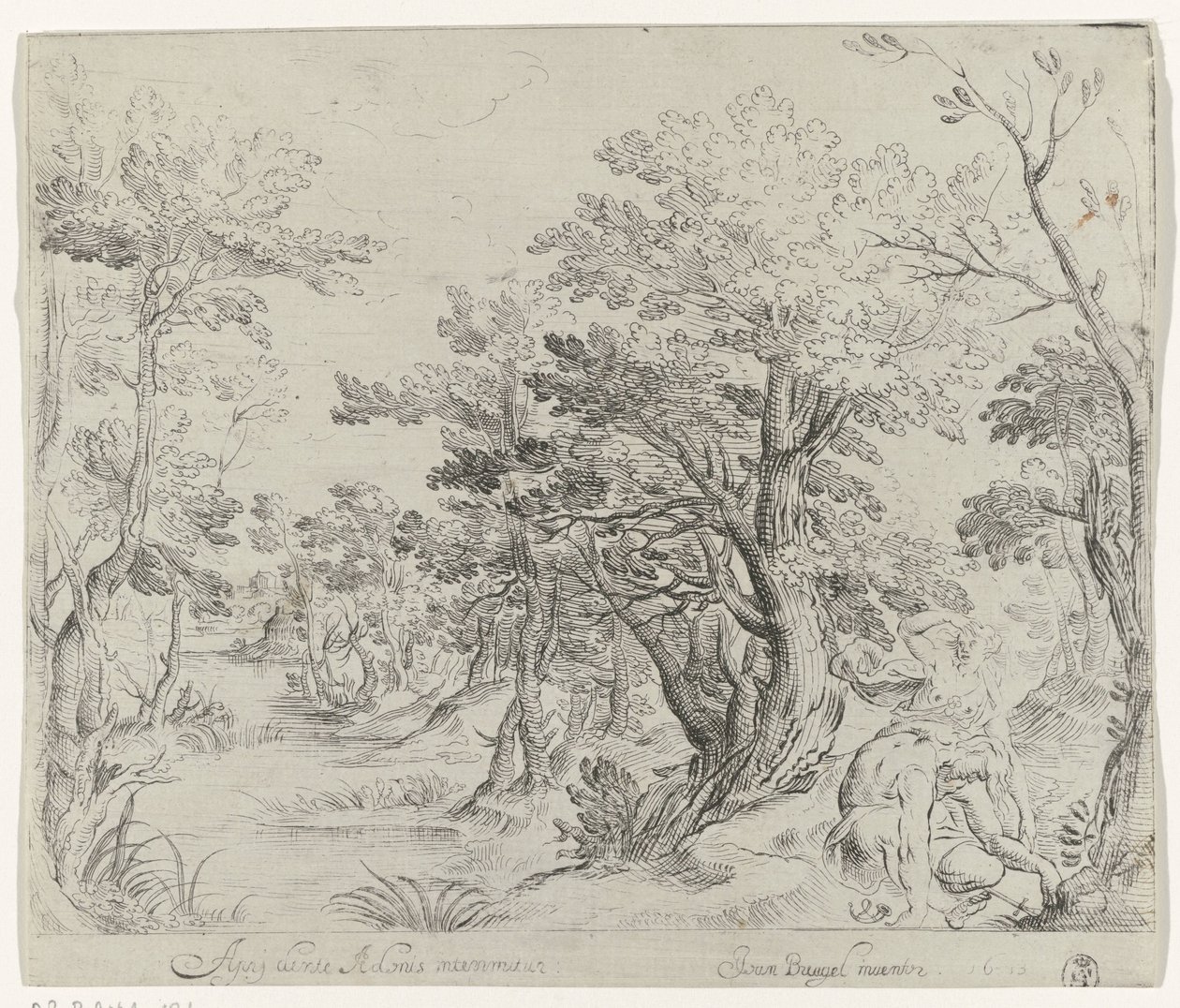 Landschaft mit Venus, die um den Tod von Adonis trauert von Anonymous