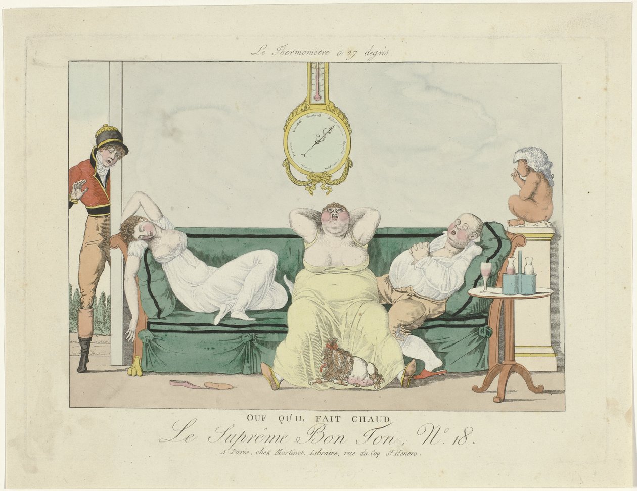 Le Supreme Bon Ton, 1800-1815, Nr. 18: Ouf qu