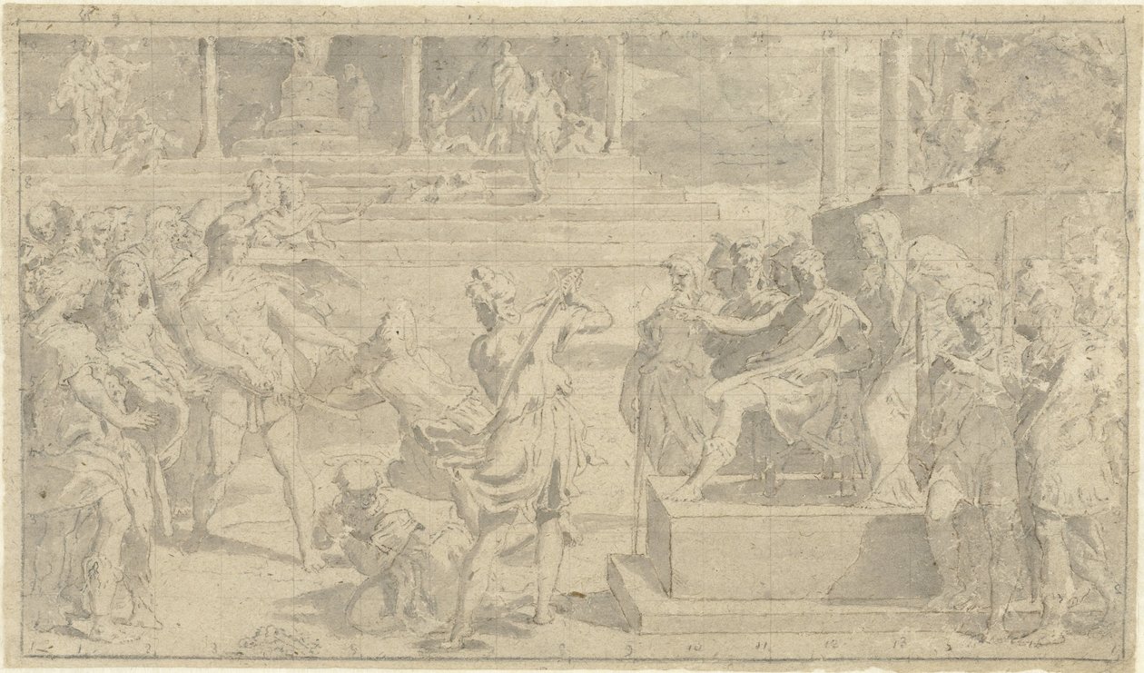 Martyrium der Heiligen Johannes und Paulus von Anonymous