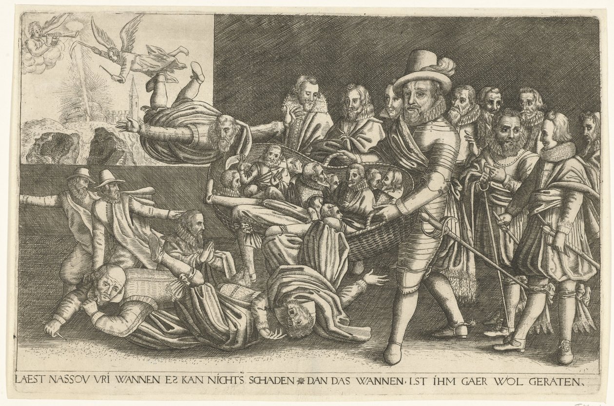 Maurits trennt die Spreu vom Weizen, 1618 von Anonymous