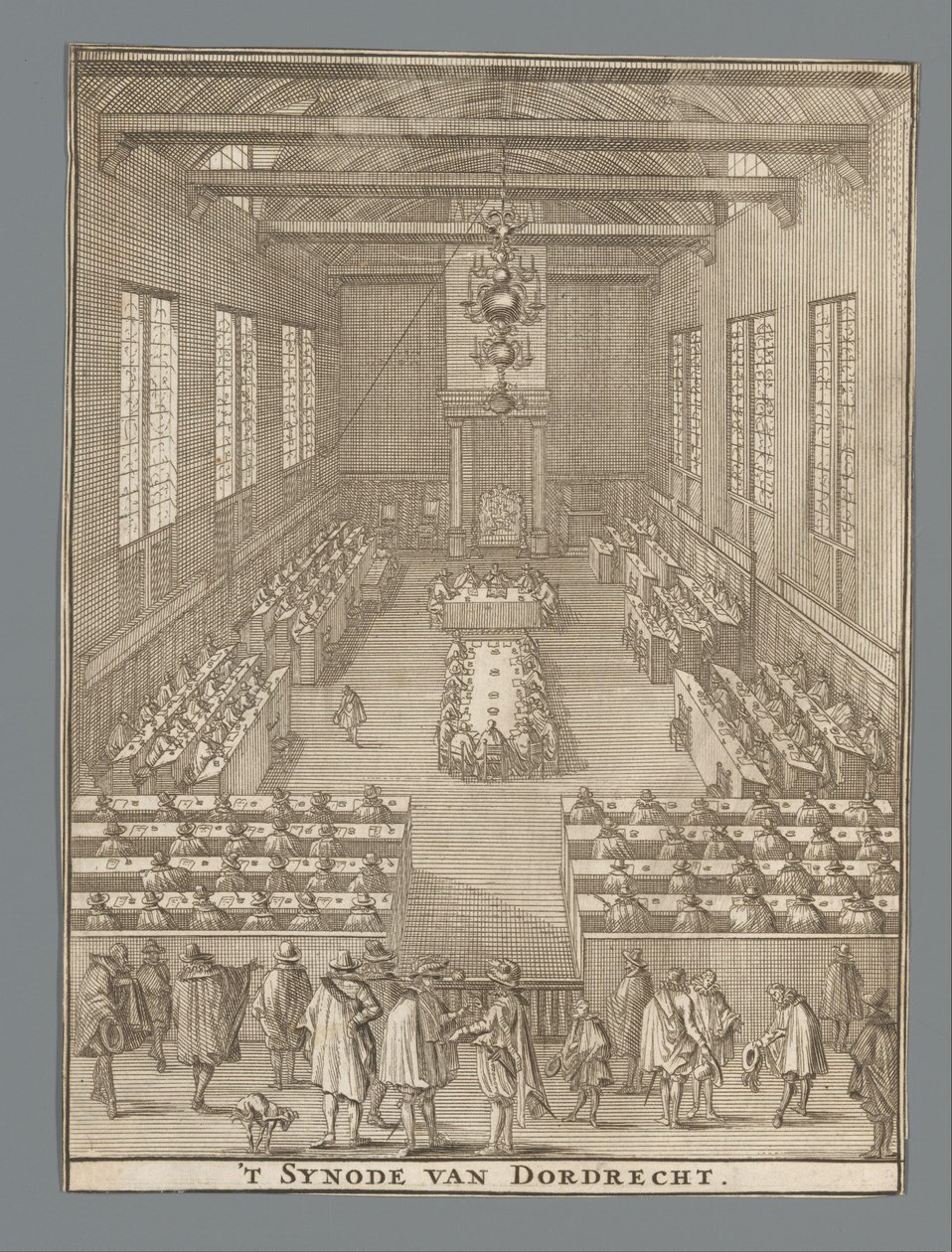 Eröffnung der Synode von Dordrecht, 1618 von Anonymous