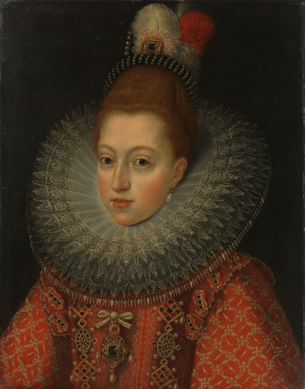 Porträt von Margarete von Österreich (1584-1611), Königin von Spanien von Anonymous