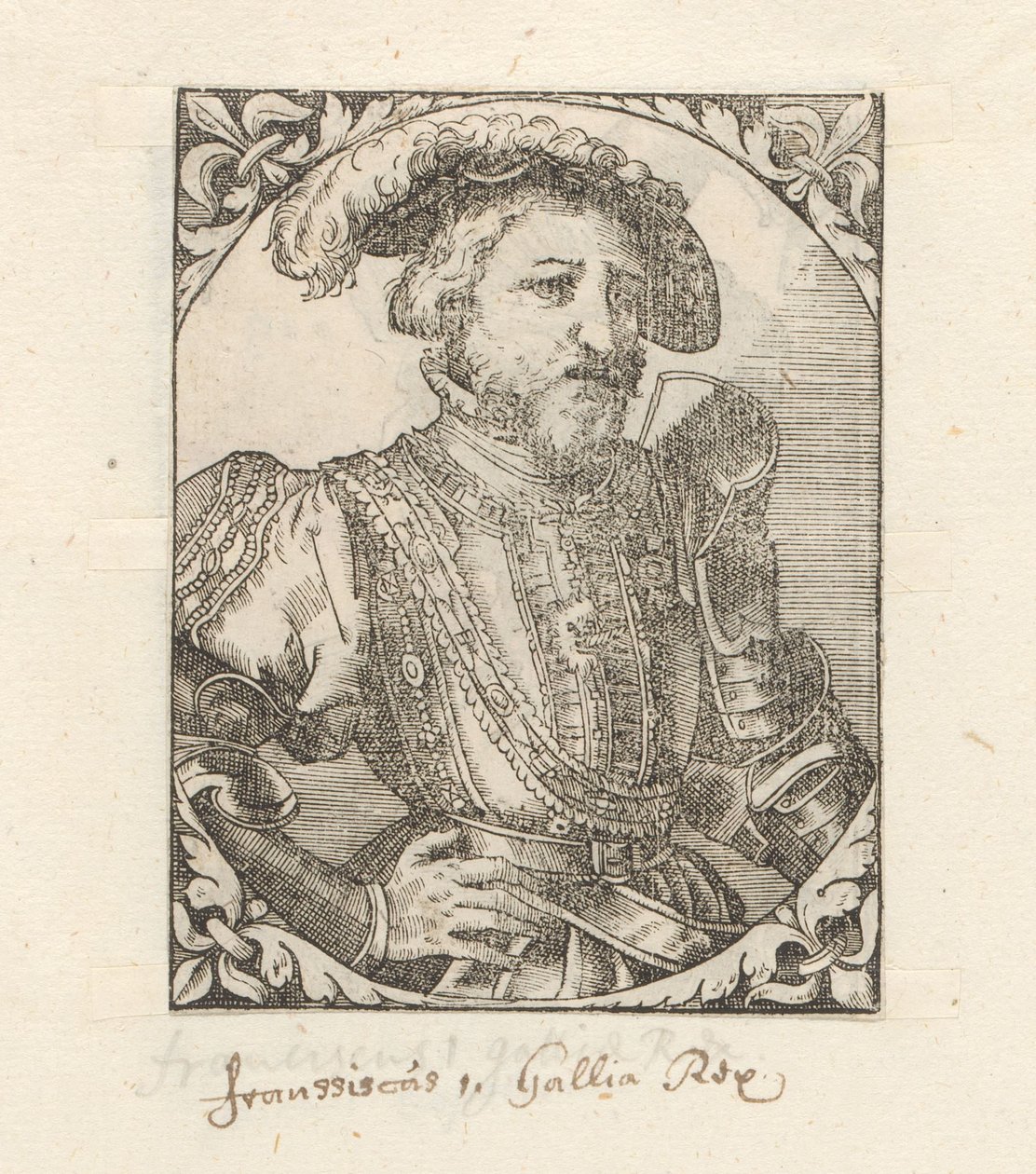 Porträt von Franz I. von Valois-Angoulême, König von Frankreich von Anonymous
