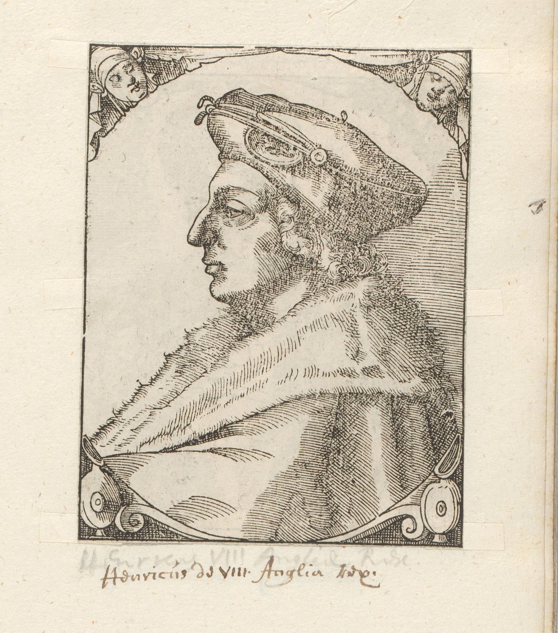 Porträt von Heinrich VIII., König von England und Irland von Anonymous