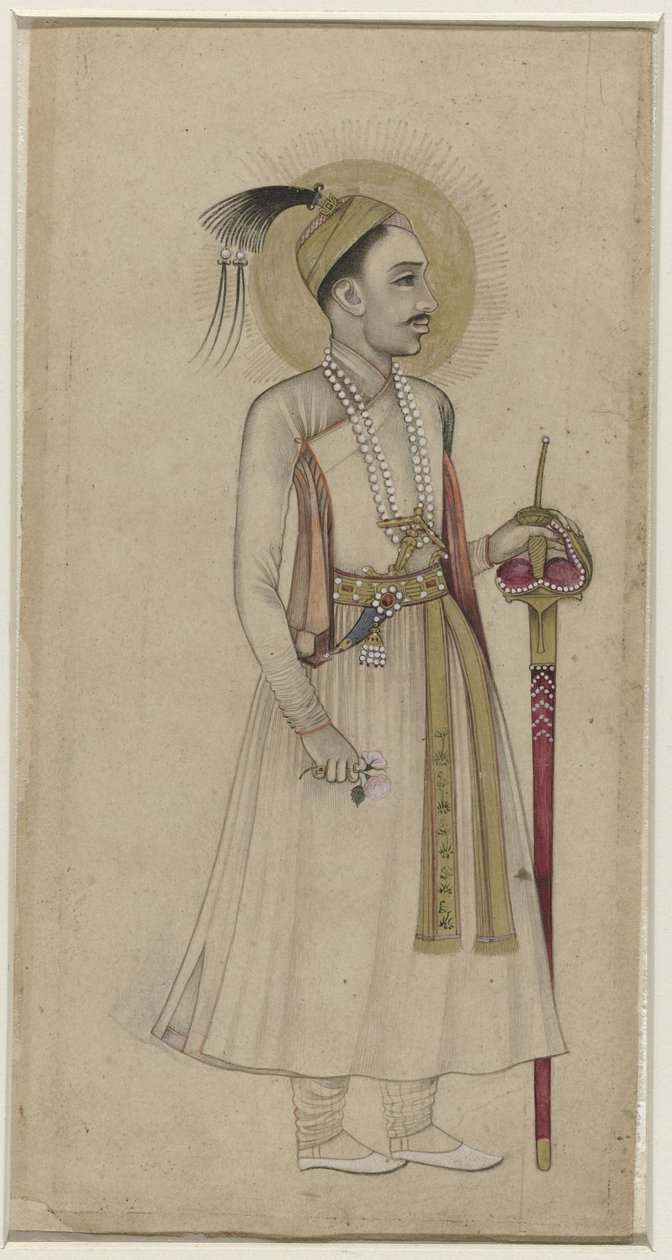 Porträt von Sultan Muhammad-Quli Qutb-Shah von Golconda von Anonymous