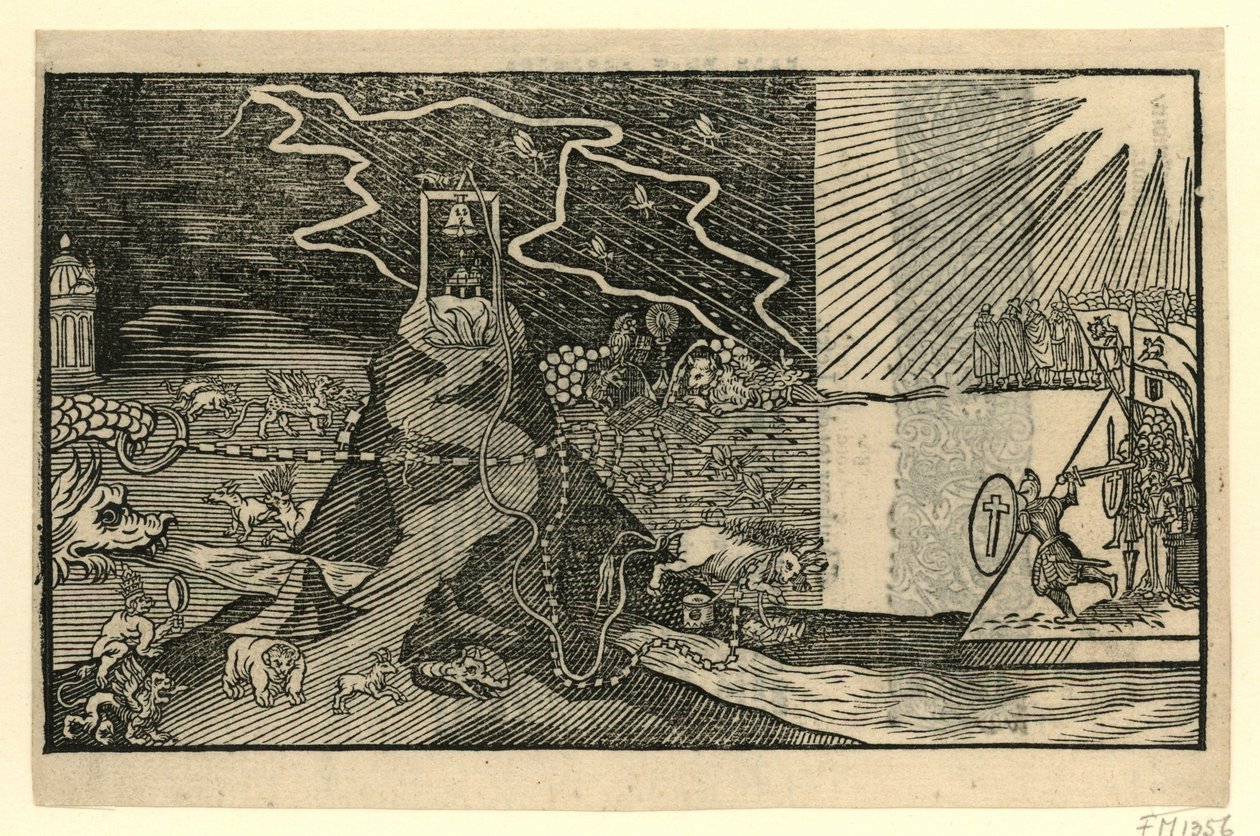 Karikatur auf Jacobus Taurinus, 1615 von Anonymous