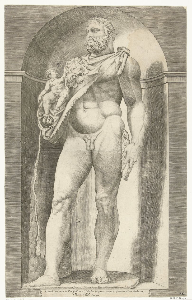 Statue von Kaiser Commodus als Herkules von Anonymous