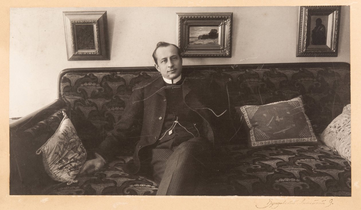 Alexandre Ziloti - Pianist und Dirigent Alexander Siloti (1863-1945) - Anonym. Fotografie von Anonymous Anonymous