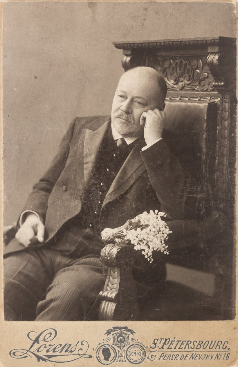 Porträt des Komponisten Anatoly Konstantinovich Lyadov von Anonymous Anonymous