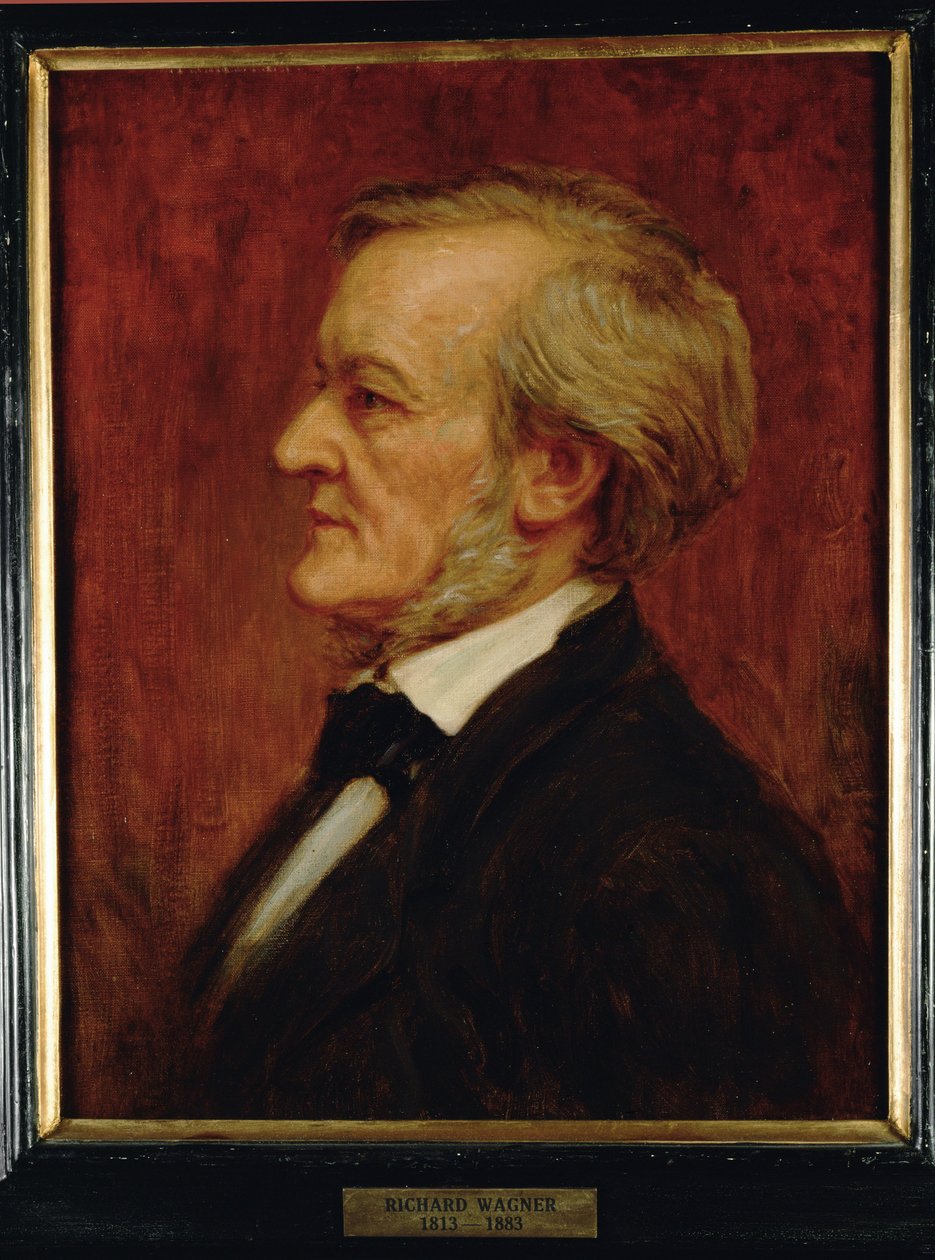 Komponist Richard Wagner von Anonymous Anonymous